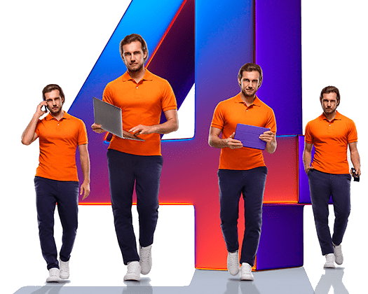 Великолепная четверка Ростелеком в село Кругло-Семенцы (Алтайский край)